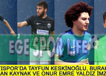 ALAÇATISPOR’DA 4 İMZA BİRDEN ATILDI