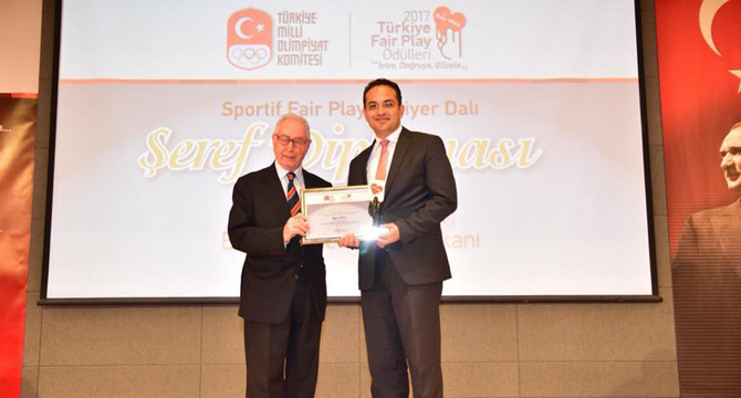 Olgun Atila’ya Anlamlı Ödül