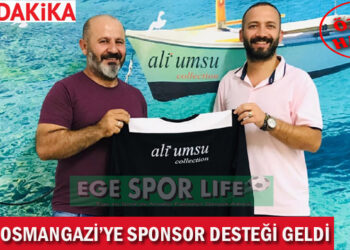 İZMİR OSMANGAZİ’YE SPONSOR DESTEĞİ GELDİ