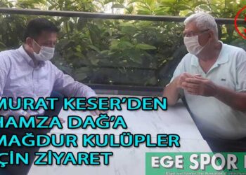 MURAT KESER’DEN HAMZA DAĞ’A MAĞDUR KULÜPLER İÇİN ZİYARET