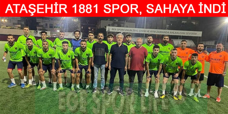 ATAŞEHİR 1881 SPOR, TOP BAŞI YAPTI
