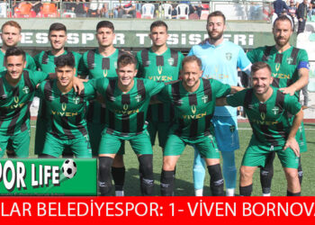 VİVEN BORNOVA FK, DAVUTLAR’DAN LİDER DÖNDÜ