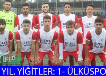 ÜLKÜSPOR, İLK GALİBİYETİNİ ALDI