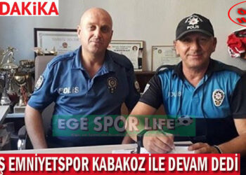 ÖDEMİŞ EMNİYETSPOR KABAKOZ İLE DEVAM DEDİ