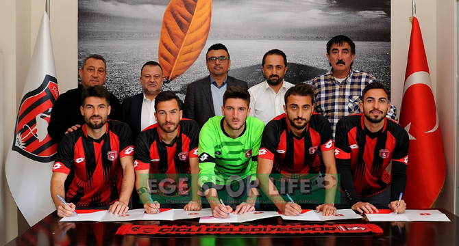 LİDER ÇİĞLİ BELEDİYESPOR’DAN 5 İMZA