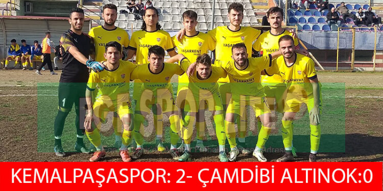 KEMALPAŞASPOR, ÇAMDİBİ ALTINOK ENGELİNİ AŞMASINI BİLDİ