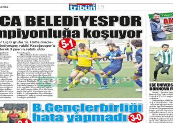 YENİGÜN GAZETESİ’NDE 1 OCAK AMATÖR SAYFASI