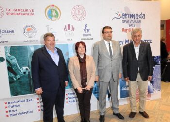 ​YARIMADA SPOR OYUNLARI’NIN TANITIMI ÇEŞME’DE YAPILDI