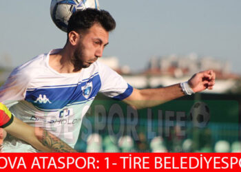 TİRE BELEDİYESPOR, PLAY-OFF’LAR İÇİN UMUTLANDI