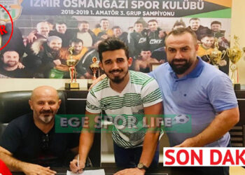 İzmir Osmangazi’de Osman Güney Ateş’de İmzaladı