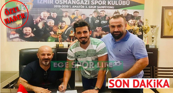 İzmir Osmangazi’de Osman Güney Ateş’de İmzaladı