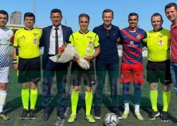 HAKEMLERİMİZDEN TARIK KESENCİ’DE JUBİLESİNİ YAPTI