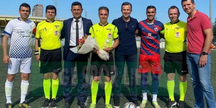 HAKEMLERİMİZDEN TARIK KESENCİ’DE JUBİLESİNİ YAPTI