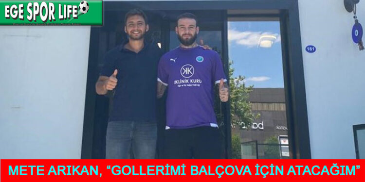 BALÇOVA GENÇ GOLCÜ İLE ANLAŞTI
