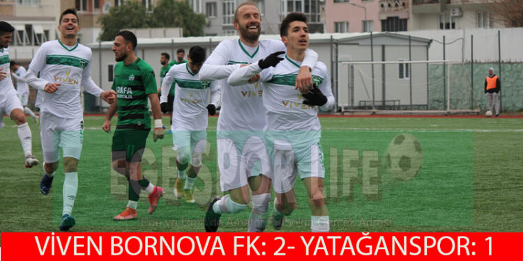 LİDER VİVEN BORNOVA FK, YATAĞAN’I ELİ BOŞ GÖNDERDİ
