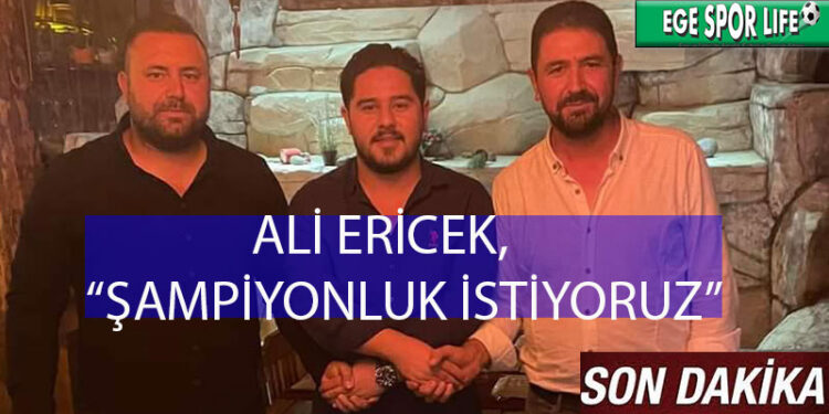 DAMLACIK YAYLASPOR’DA ALİ ERİCEK BAŞKAN SEÇİLDİ