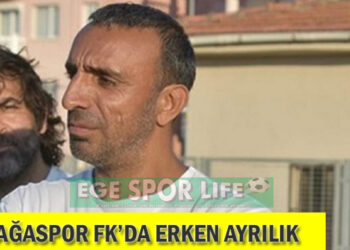 ALİAĞASPOR FK’DA ERKEN AYRILIK