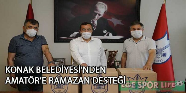 KONAK BELEDİYESİ’NDEN AMATÖR KULÜPLERE BAYRAM DESTEĞİ