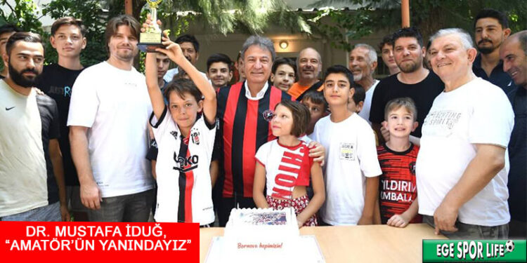 ÇAMDİBİ ALTINOK’A PASTALI KUTLAMA