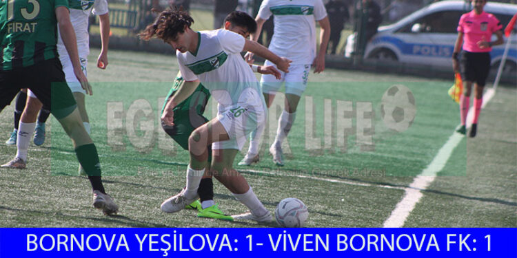 BAL BORNOVA DERBİSİNDE PUANLAR PAYLAŞILDI