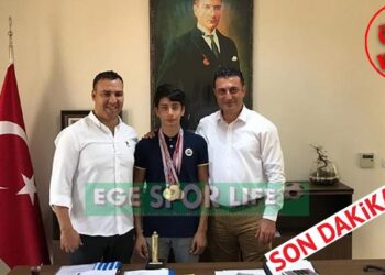 Menemenli Milli Sporcu’ya Acar’dan Destek Sözü