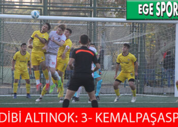 ÇAMDİBİ ALTINOK, ZORDA OLSA KEMALPAŞA ENGELİNİ AŞMAYI BİLDİ