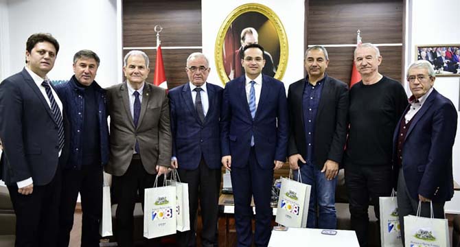 İzmir ASKF’den Olgun Atila’ya Ziyaret