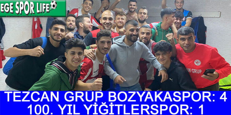 TEZCAN GRUP BOZYAKASPOR 3 PUANI 4 GOLLE ALDI