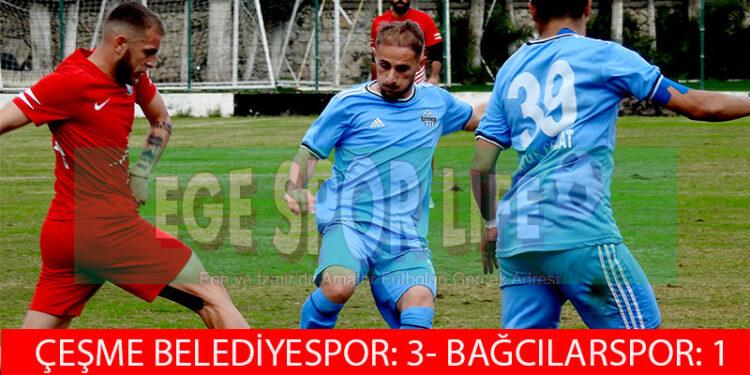 ÇEŞME BELEDİYESPOR, YÜKSELİŞİNİ SÜRDÜRDÜ