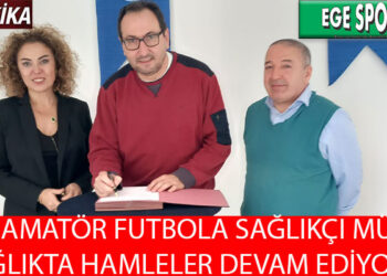 İZMİR AMATÖR FUTBOLU SAĞLIK KONUSUNDA ÖRNEK OLMAYA DEVAM EDİYOR