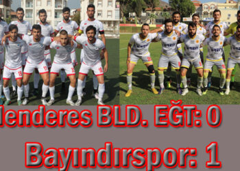 Menderes BLD. EĞT: 0- Bayındırspor: 1