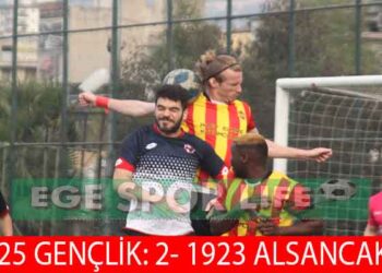 1925 GENÇLİK, GÜÇLÜ RAKİBİ 1923 ALSANCAK’I YENMEYİ BAŞARDI
