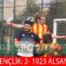 1925 GENÇLİK, GÜÇLÜ RAKİBİ 1923 ALSANCAK’I YENMEYİ BAŞARDI