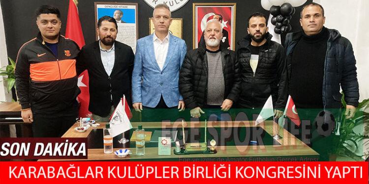 KARABAĞLAR KULÜPLER BİRLİĞİ’NDE CİHAN DEMİR GÜVEN TAZELEDİ