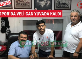 ÜLKÜSPOR’DA VELİ CAN YUVADA KALDI
