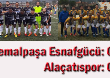 Kemalpaşa Esnafgücü: 0- Alaçatıspor: 0