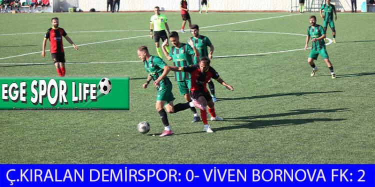 VİVEN BORNOVA FK’NIN BİLEĞİ BÜKÜLMÜYOR