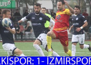 İZMİRSPOR, YELKİ DEPLASMANINDA GÜLEN TARAF OLDU