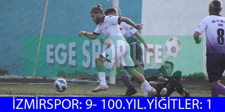 LİDER İZMİRSPOR’DAN GOL YAĞMURU