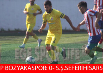 SEFERİHİSAR, BOZYAKA’DAN İSTEDİĞİ 3 PUANI 3 GOLLE ALDI