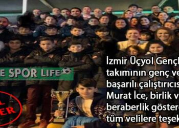 İZMİR ÜÇYOL GENÇLİK’İN VELİLERİ TAKIMLARINA SAHİP ÇIKTI