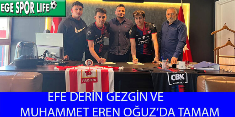 KARABAĞLAR ESKİİZMİR, 2 GENÇ OYUNCUYU RENKLERİNE BAĞLADI