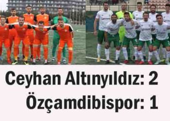 Ceyhan Altınyıldız: 2- Özçamdibispor: 1