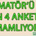 1.AMATÖR’Ü SON 4 ANKETLE TAMAMLIYORUZ