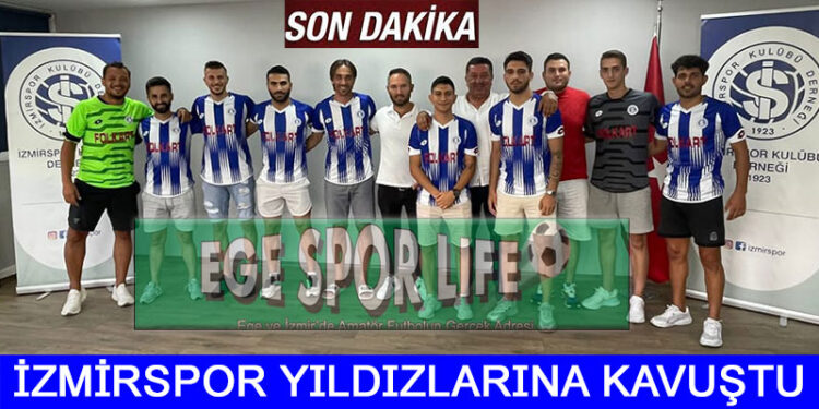 İZMİRSPOR’DA TOPLU İMZA TÖRENİ YAPILDI