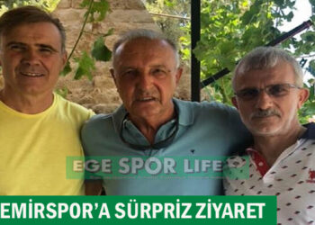 GAZİEMİRSPOR’A SÜRPRİZ ZİYARET
