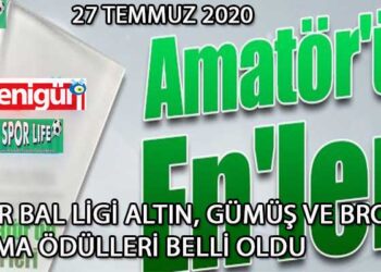 İZMİR BAL LİGİ ALTIN, GÜMÜŞ VE BRONZ KARMA ÖDÜLLERİ BELLİ OLDU