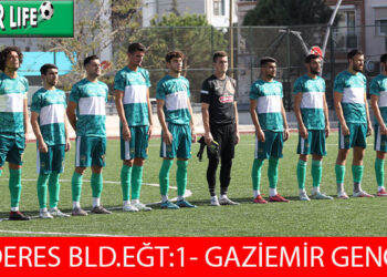 GAZİEMİR, MENDERES’TEN 3 PUANLA DÖNDÜ