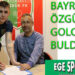 BAYRAKLI ÖZGÜR FK GOLCÜSÜNÜ BULDU