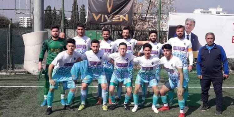 ÇAMDİBİ GENÇLERBİRLİĞİ, ZORDA OLSA KAZANMASINI BİLDİ
